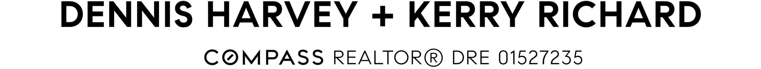 Dennis & Kerry Logo Black